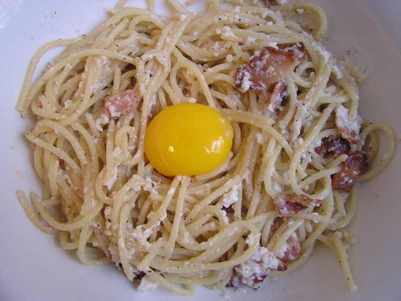Spaghetti carbonera recipe