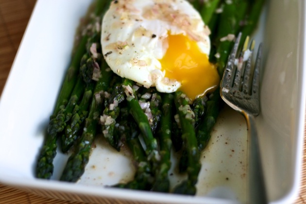 Asparagus + Brown Butter Vinaigrette | The Paupered Chef